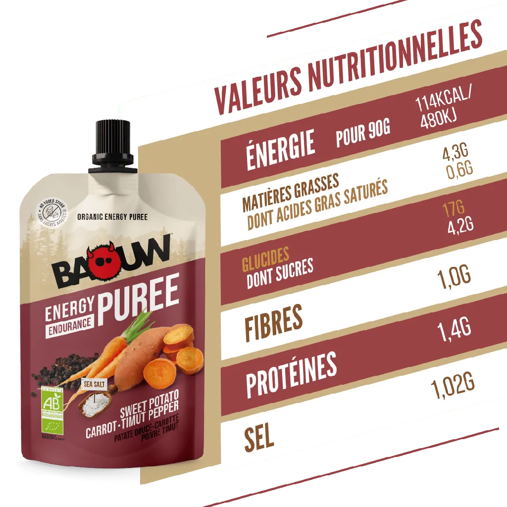 PATATE DOUCE – CAROTTE – POIVRE TIMUT