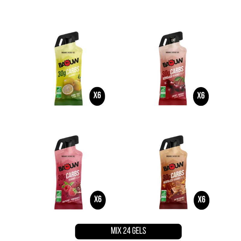 Mix 24 Gels naturels