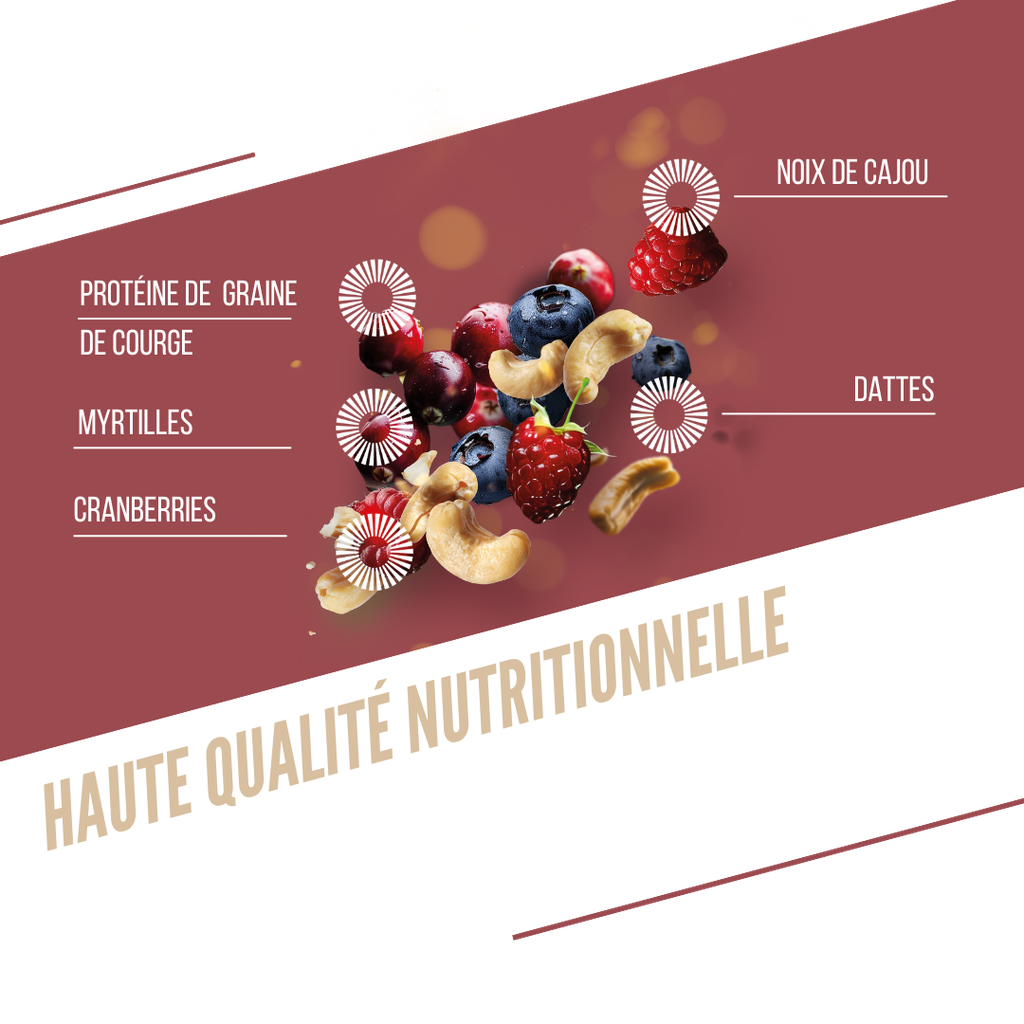 PROTÉINÉE / FRUITS ROUGES - CAJOU