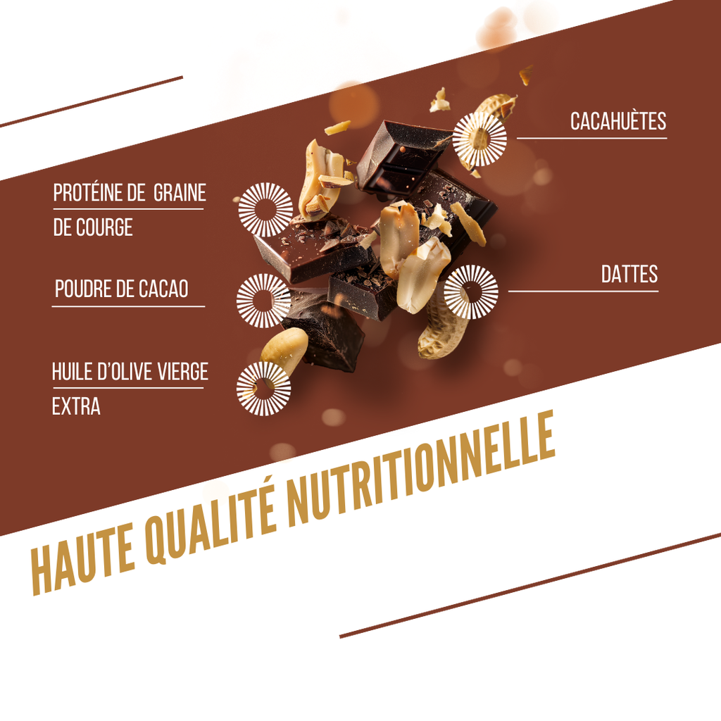 PROTÉINÉE / CHOCOLAT - CACAHUÈTE