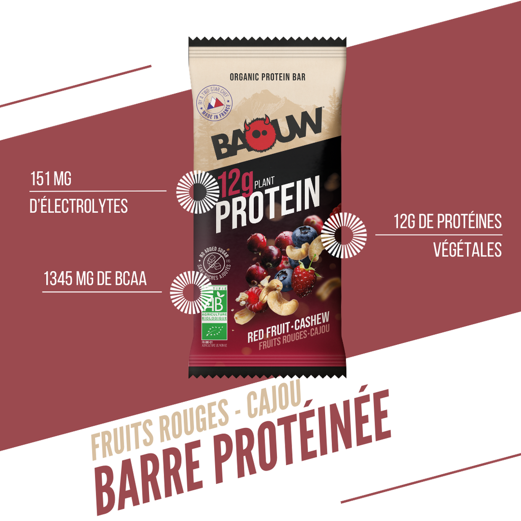 PROTÉINÉE / FRUITS ROUGES - CAJOU