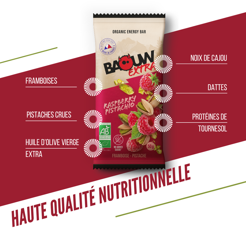 EXTRA / FRAMBOISE - PISTACHE