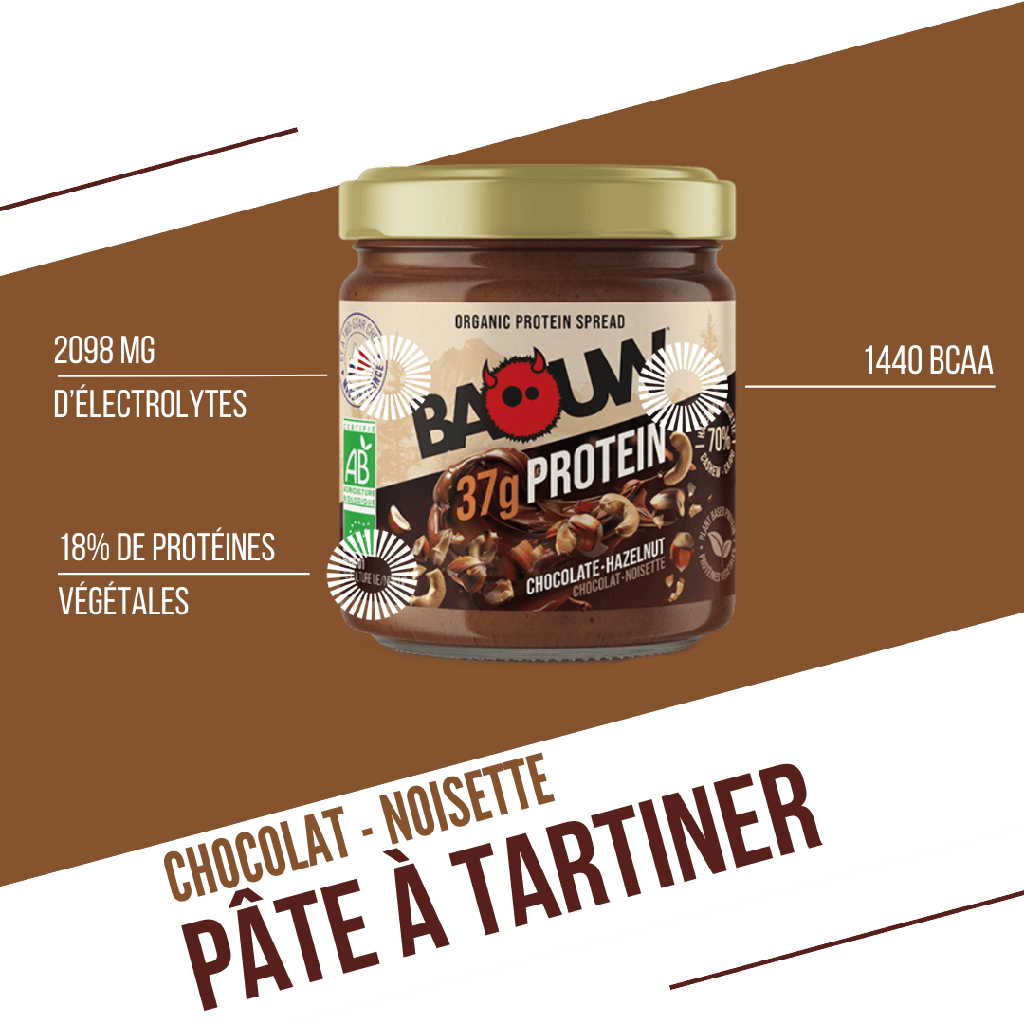PÂTE À TARTINER PROTÉINÉE BIO