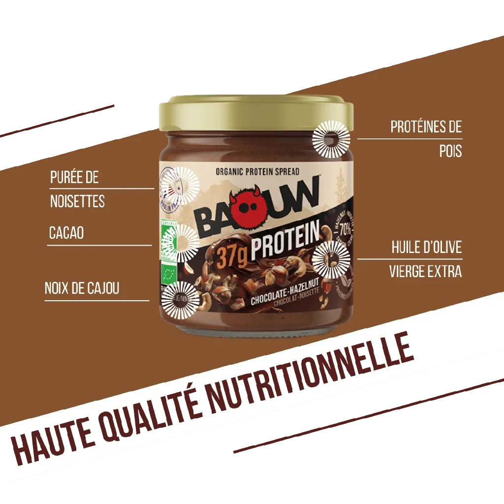 PÂTE À TARTINER PROTÉINÉE BIO