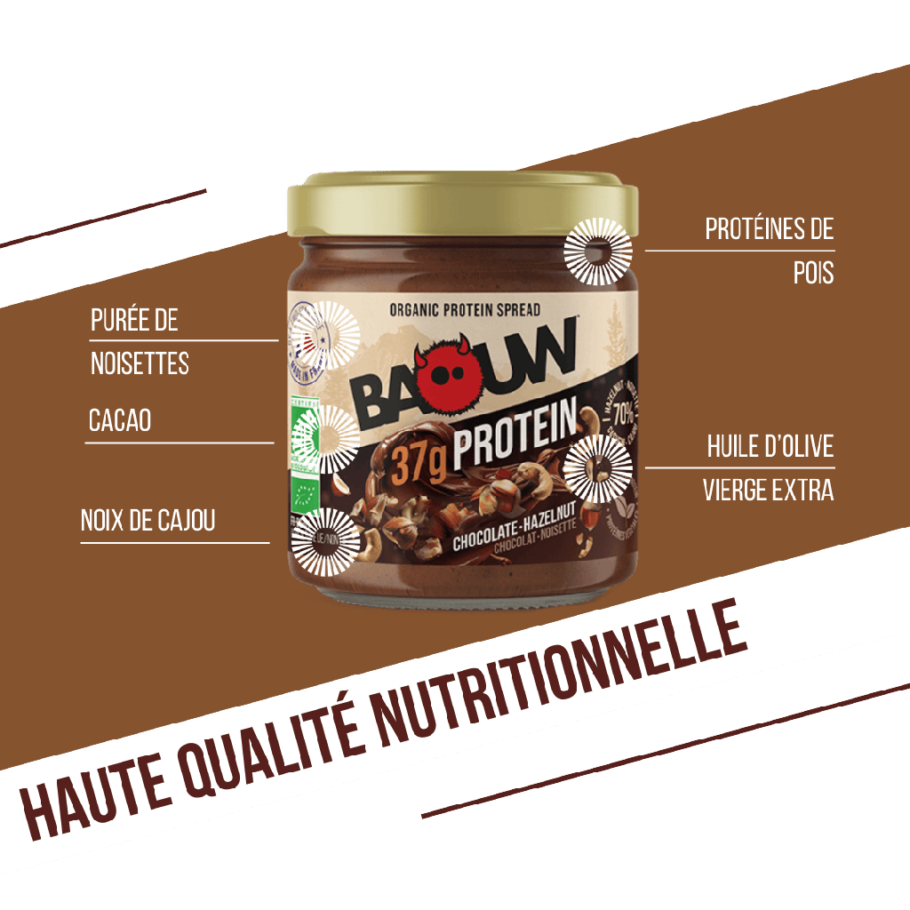 PÂTE À TARTINER PROTÉINÉE BIO