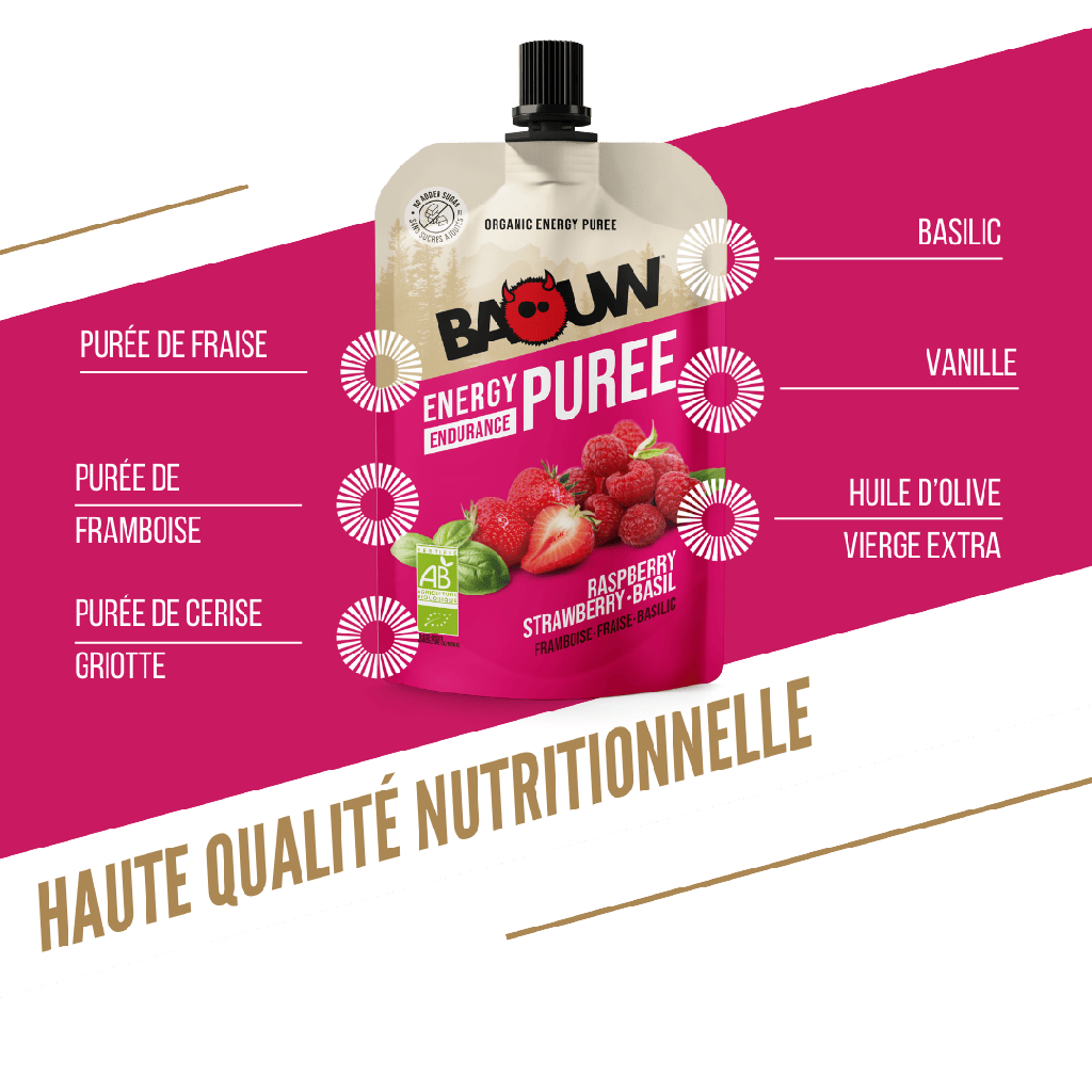 FRAMBOISE - FRAISE - BASILIC
