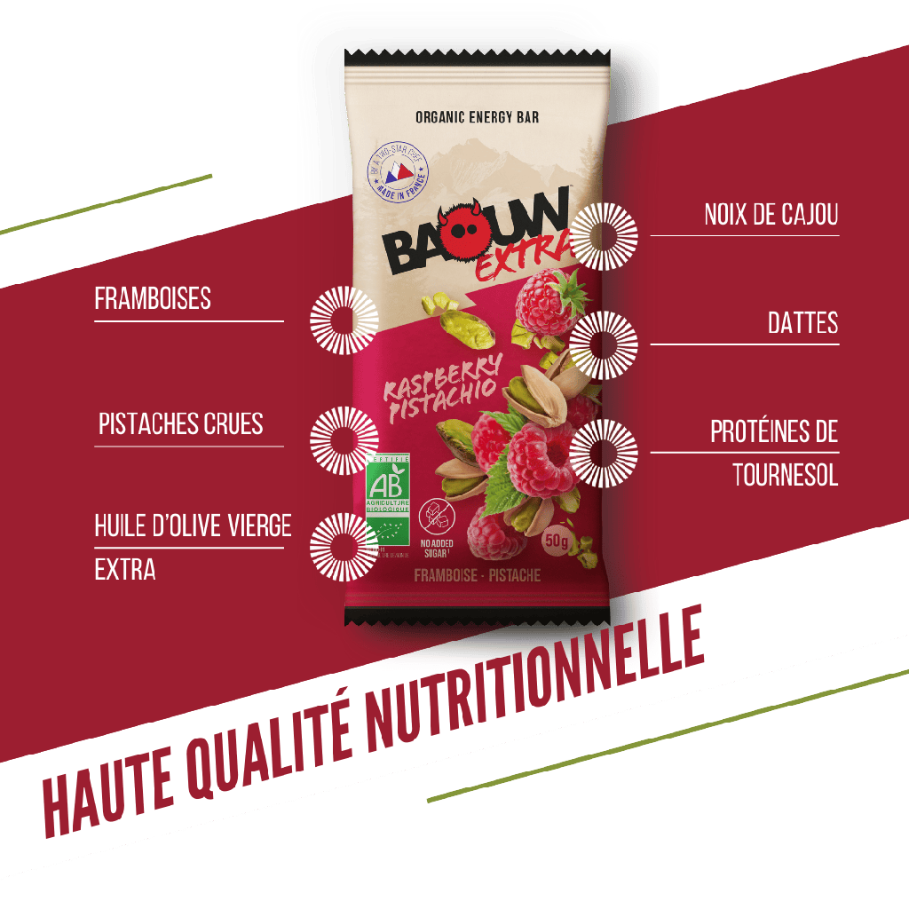 EXTRA / Framboise - Pistache