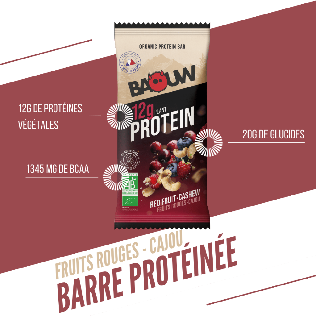 PROTÉINÉE / FRUITS ROUGES - CAJOU