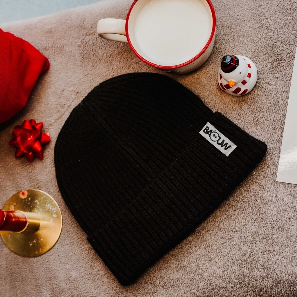 Bonnet noir édition limitée