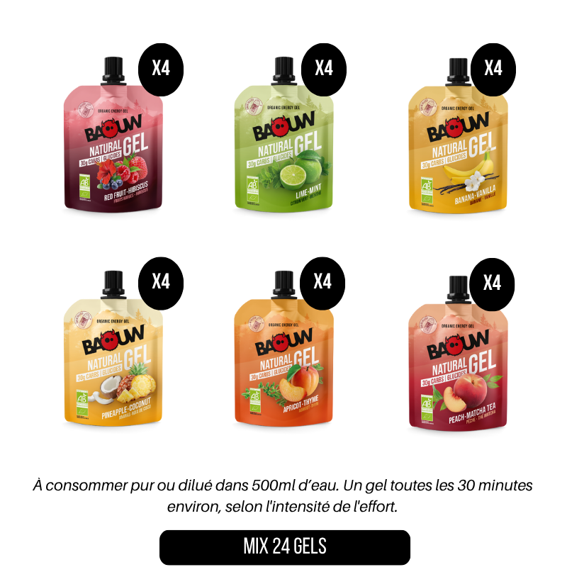 Mix 24 Gels naturels
