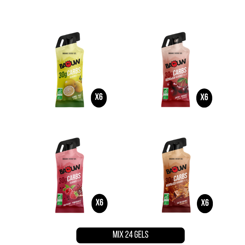 Mix 24 Gels naturels