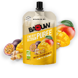 Purée Bio — Mangue · Passion · Gingembre