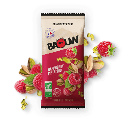 Barre Bio — Framboise & Pistache